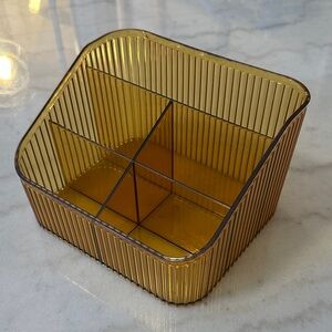 Amber Acrylic Organizer